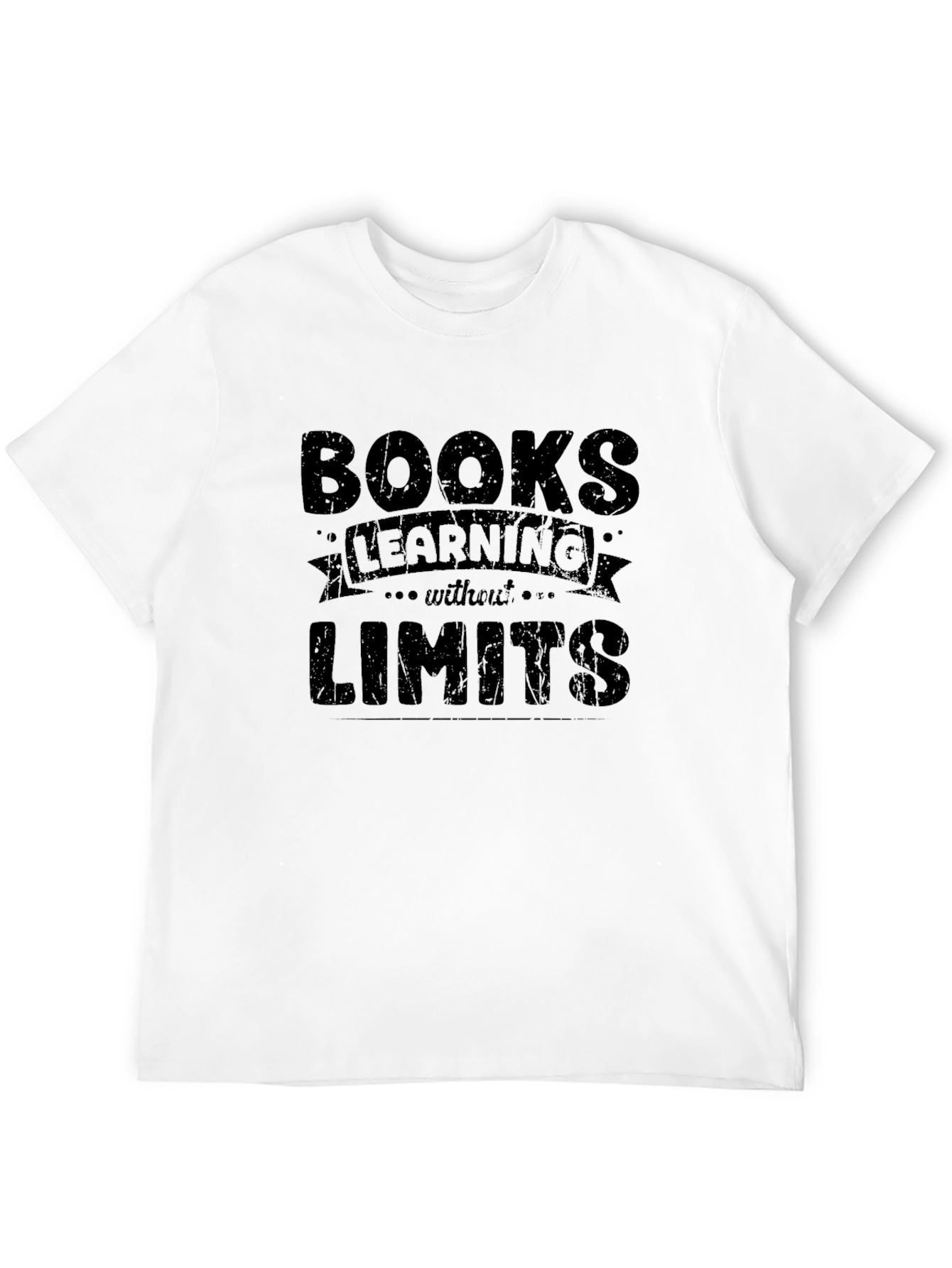 Books Learning Without Limits Black Tee