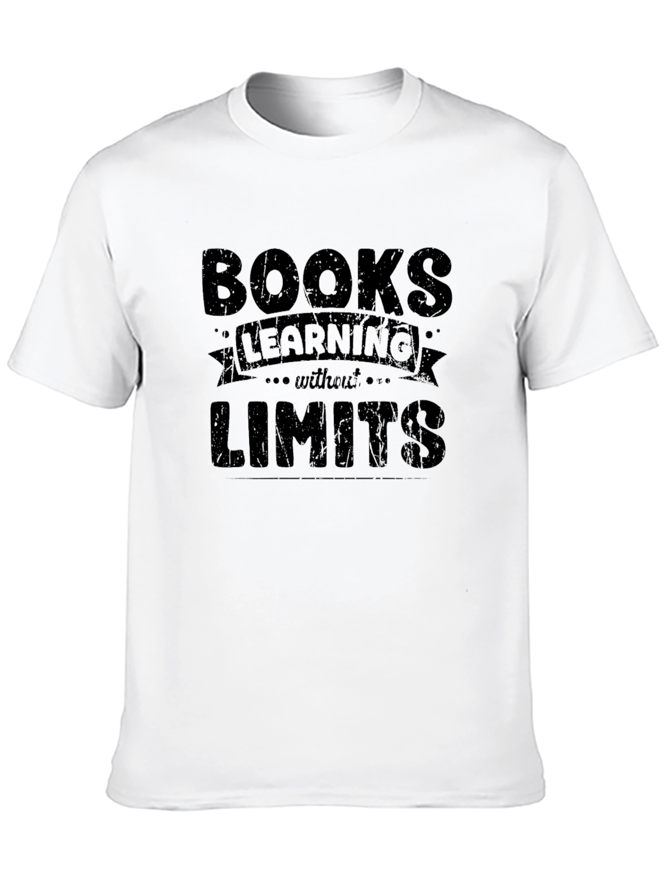 Books Learning Without Limits Black Tee