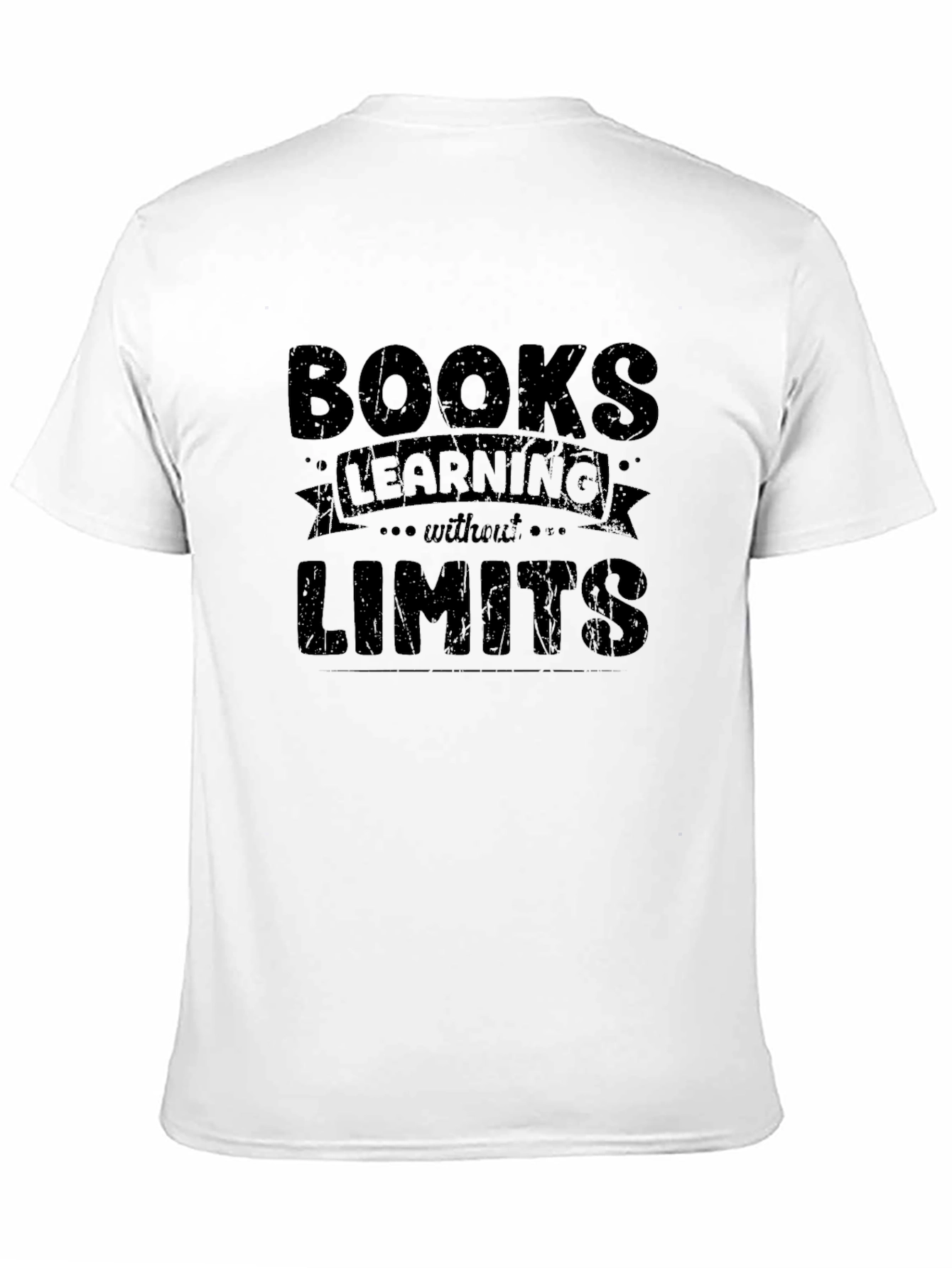 Books Learning Without Limits Black Tee