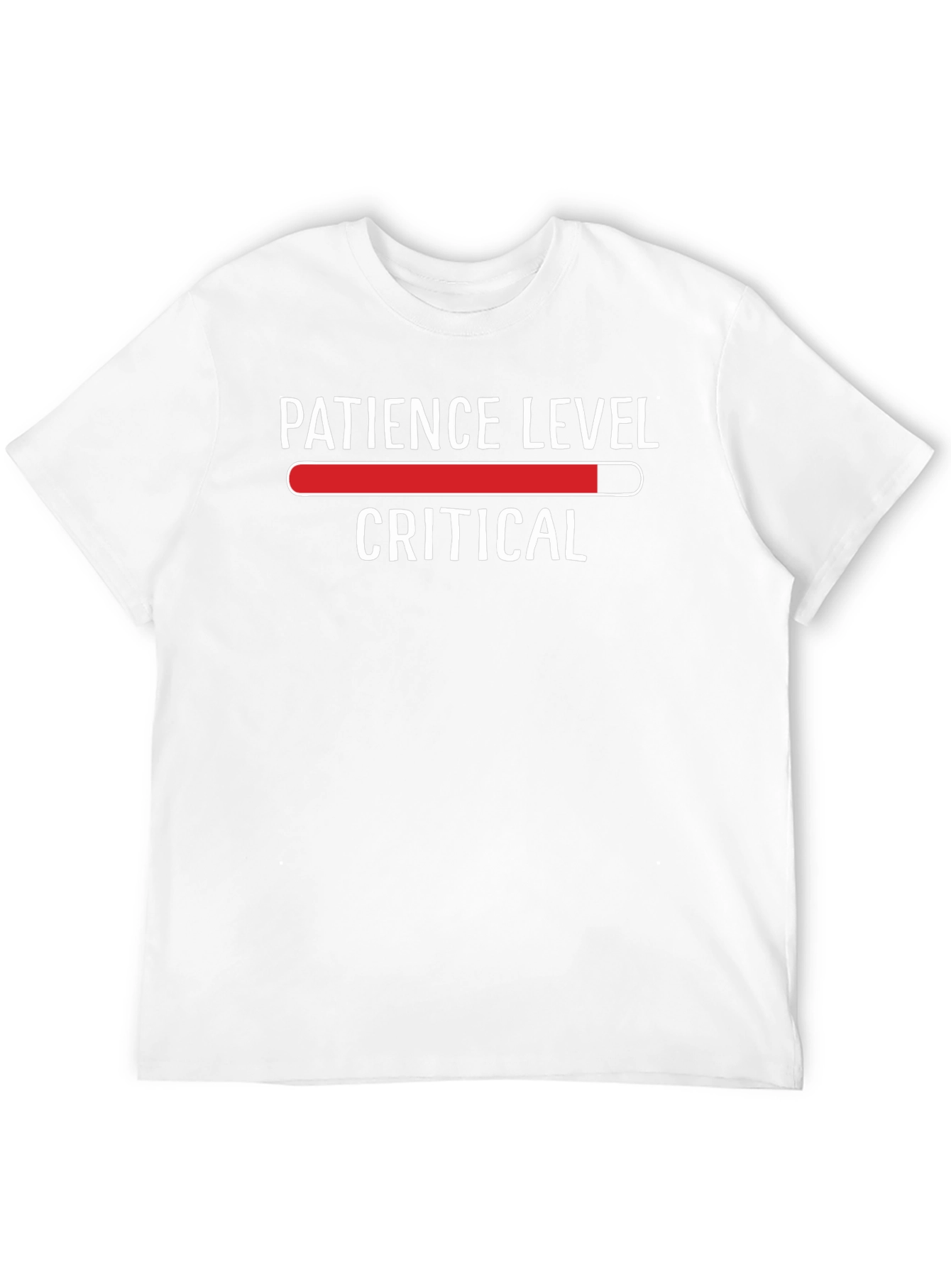 Patience Level Critical Graphic Tee