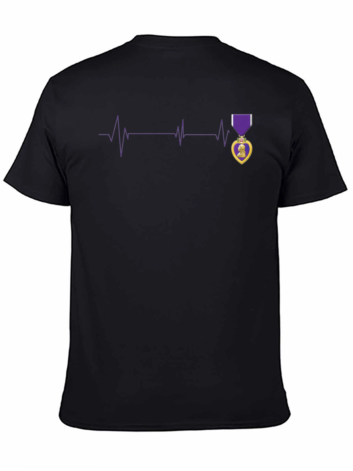 Purple Heart Beat T-Shirt