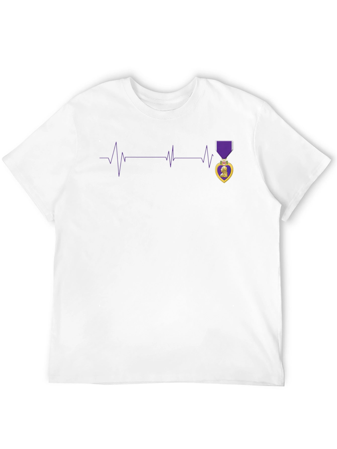 Purple Heart Beat T-Shirt