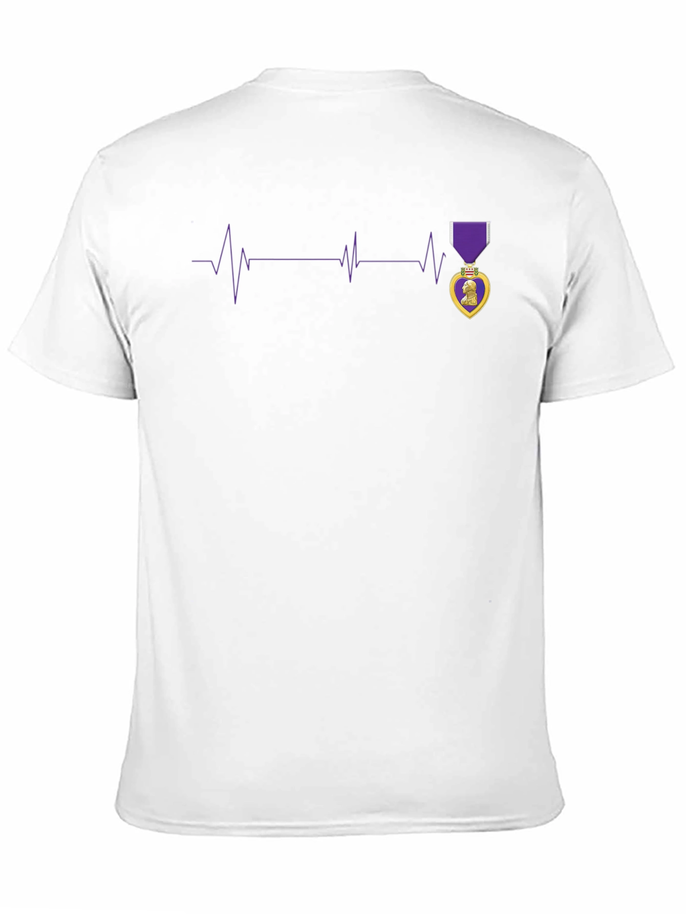 Purple Heart Beat T-Shirt