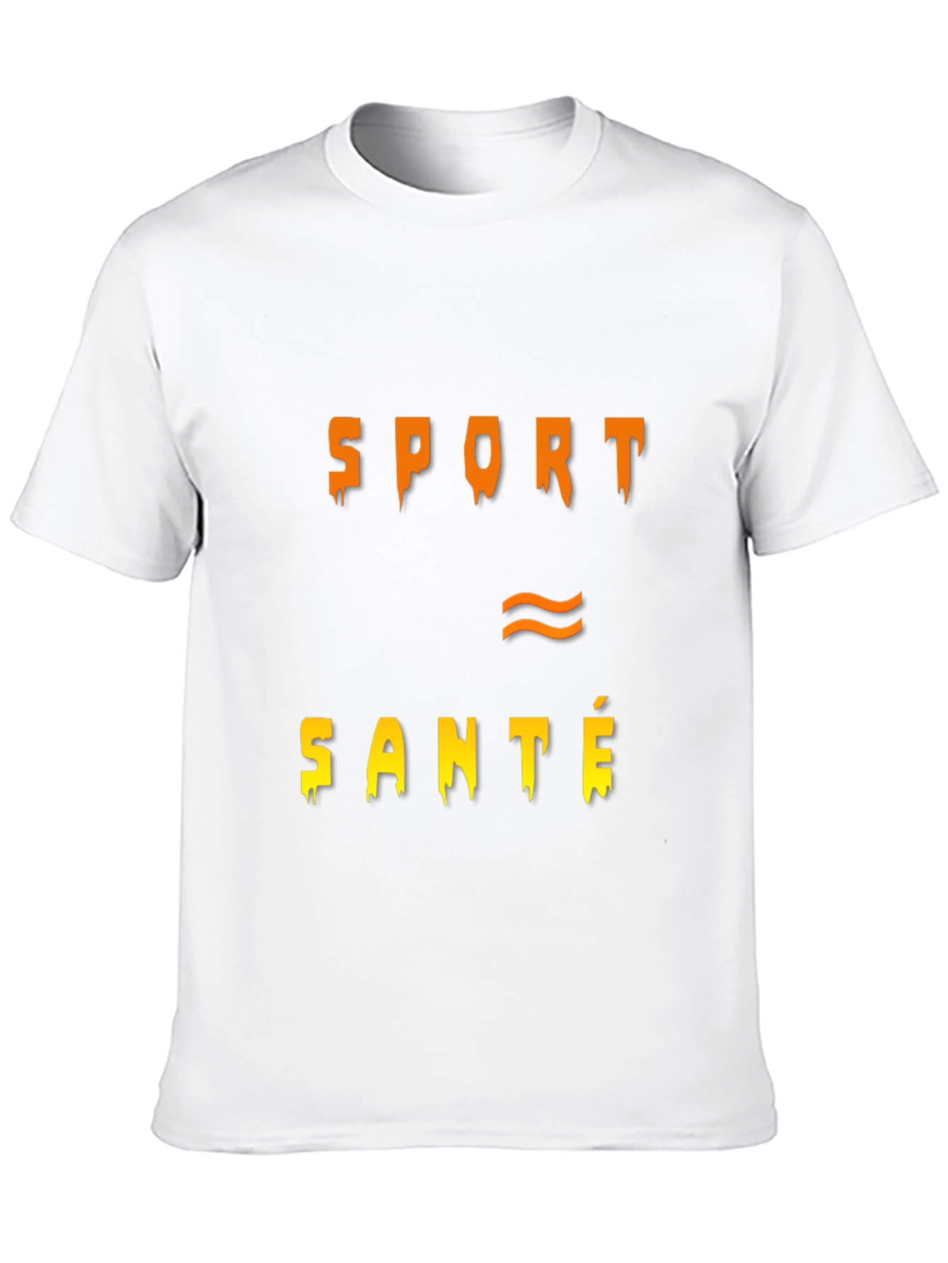 Sport Equals Health Graphic T-Shirt