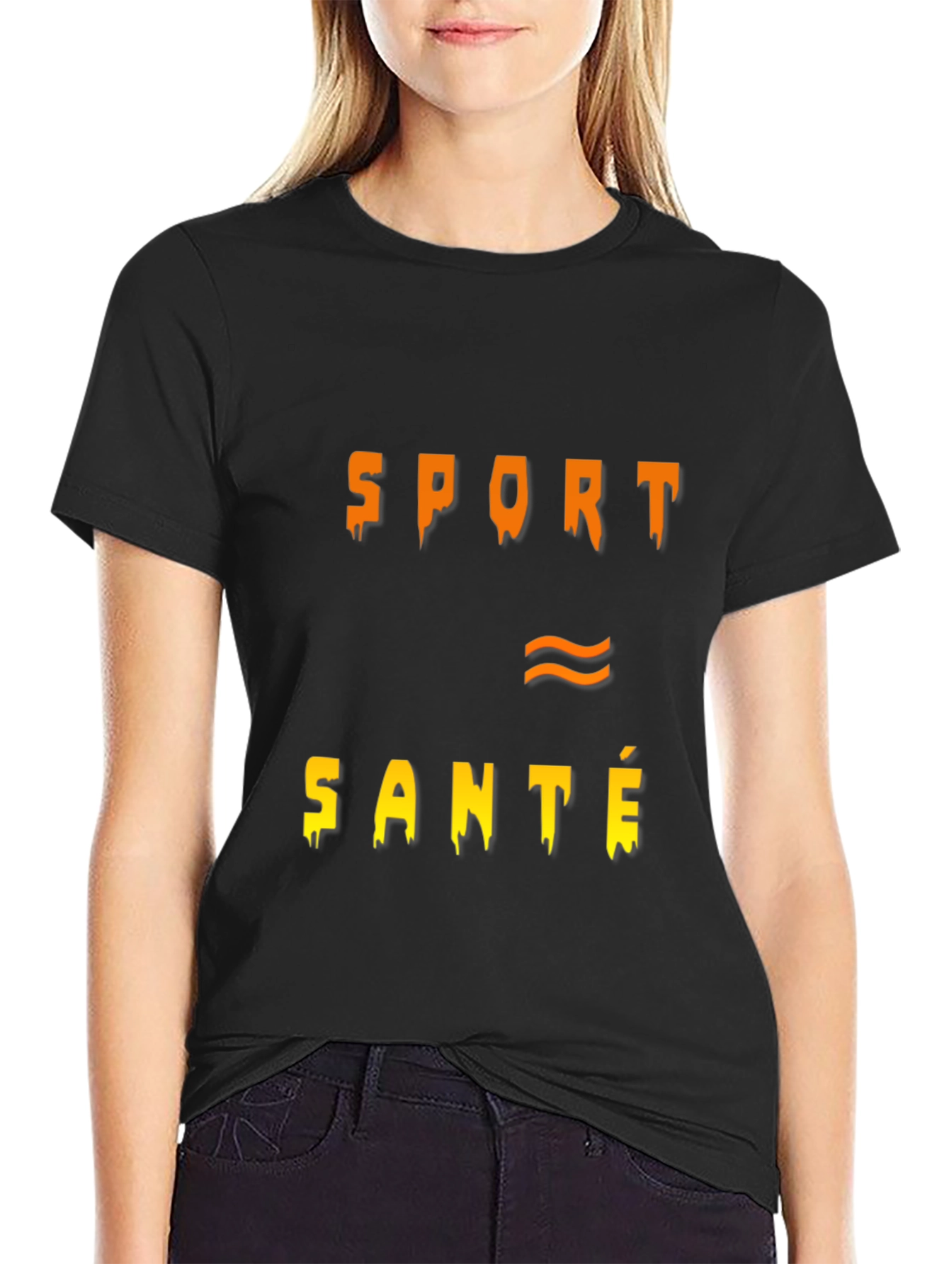 Sport Equals Health Graphic T-Shirt