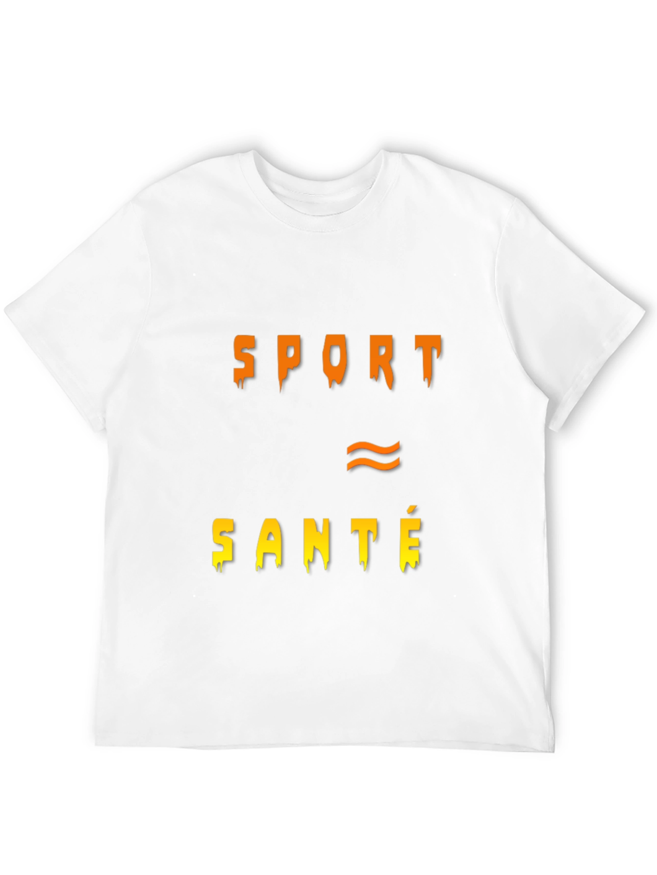 Sport Equals Health Graphic T-Shirt