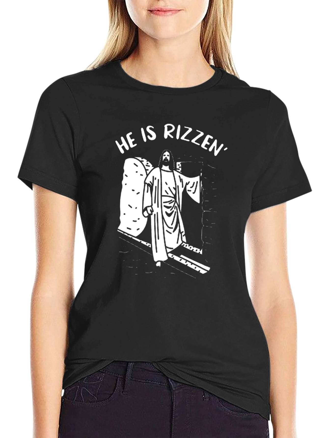 He is Rizzen T-Shirt: Christian Easter Humor