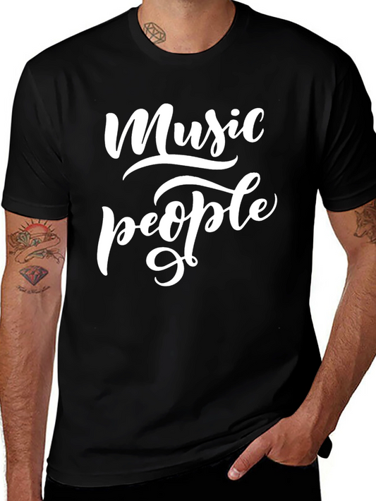 Music People Graphic T-Shirt