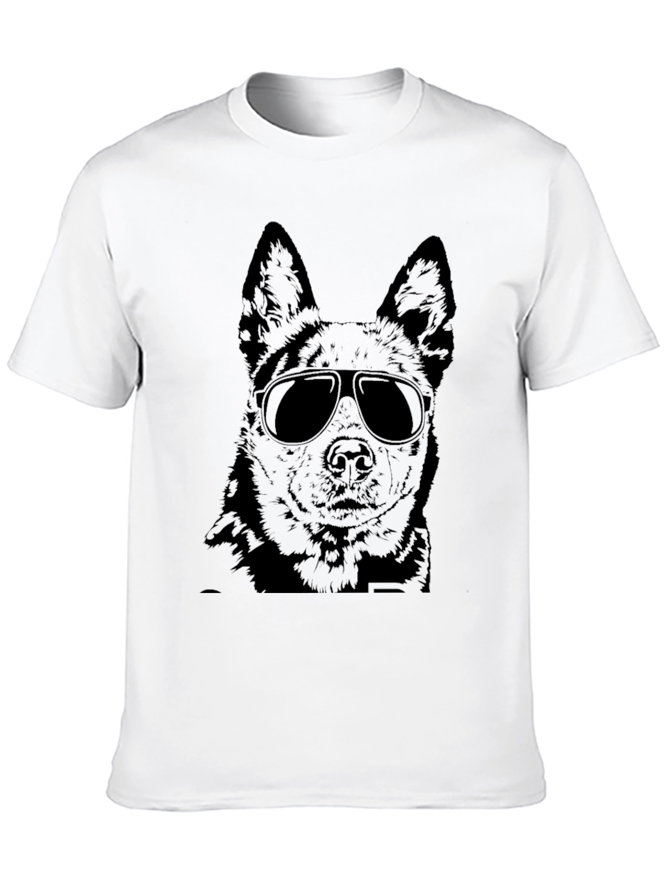 Cool Dog Tee: Stylish Canine Graphic T-Shirt