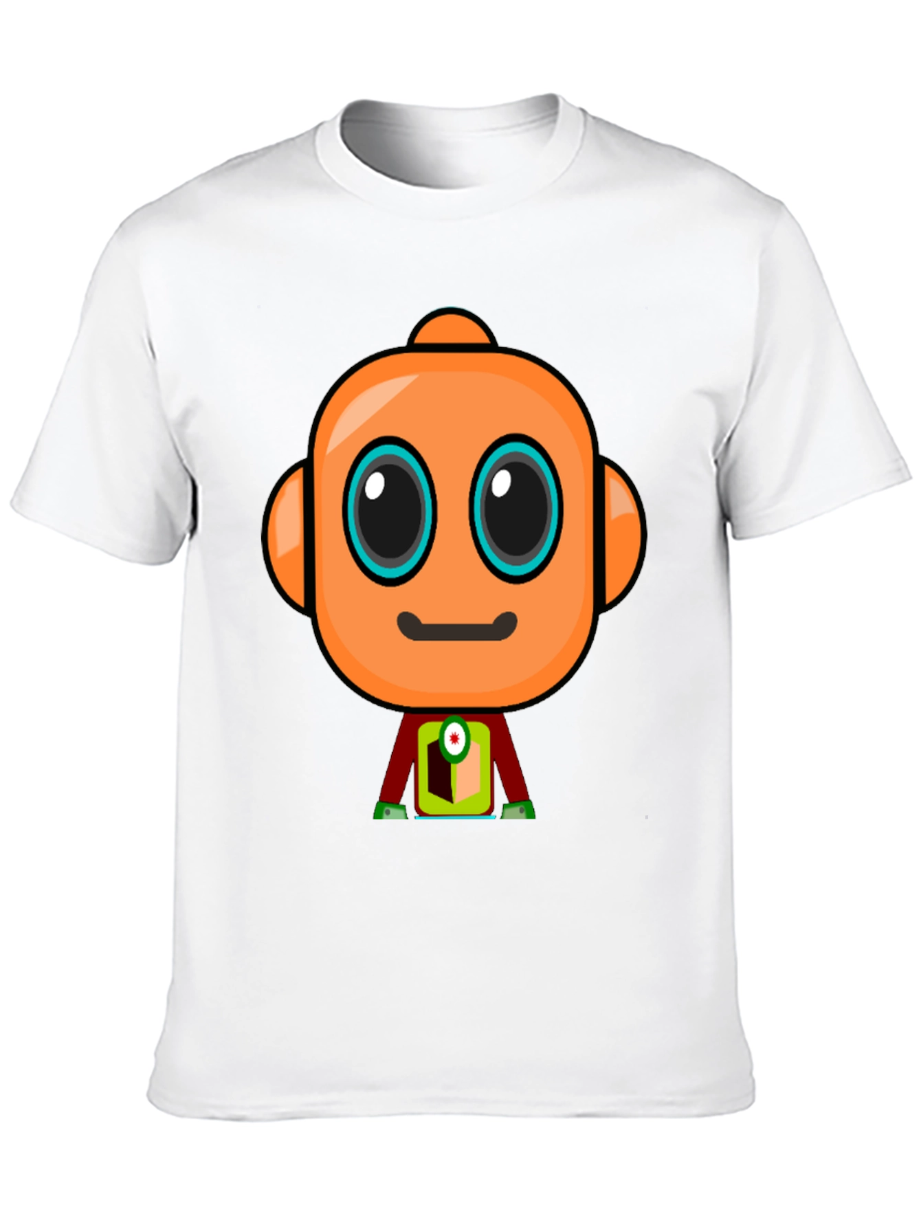 Robot Graphic T-Shirt - Unique Design