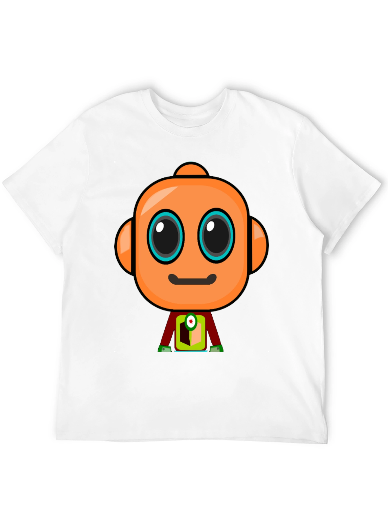 Robot Graphic T-Shirt - Unique Design