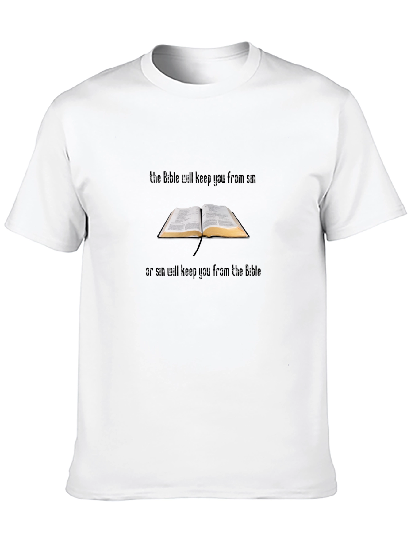 Bible Graphic T-Shirt - Faith Inspired Apparel