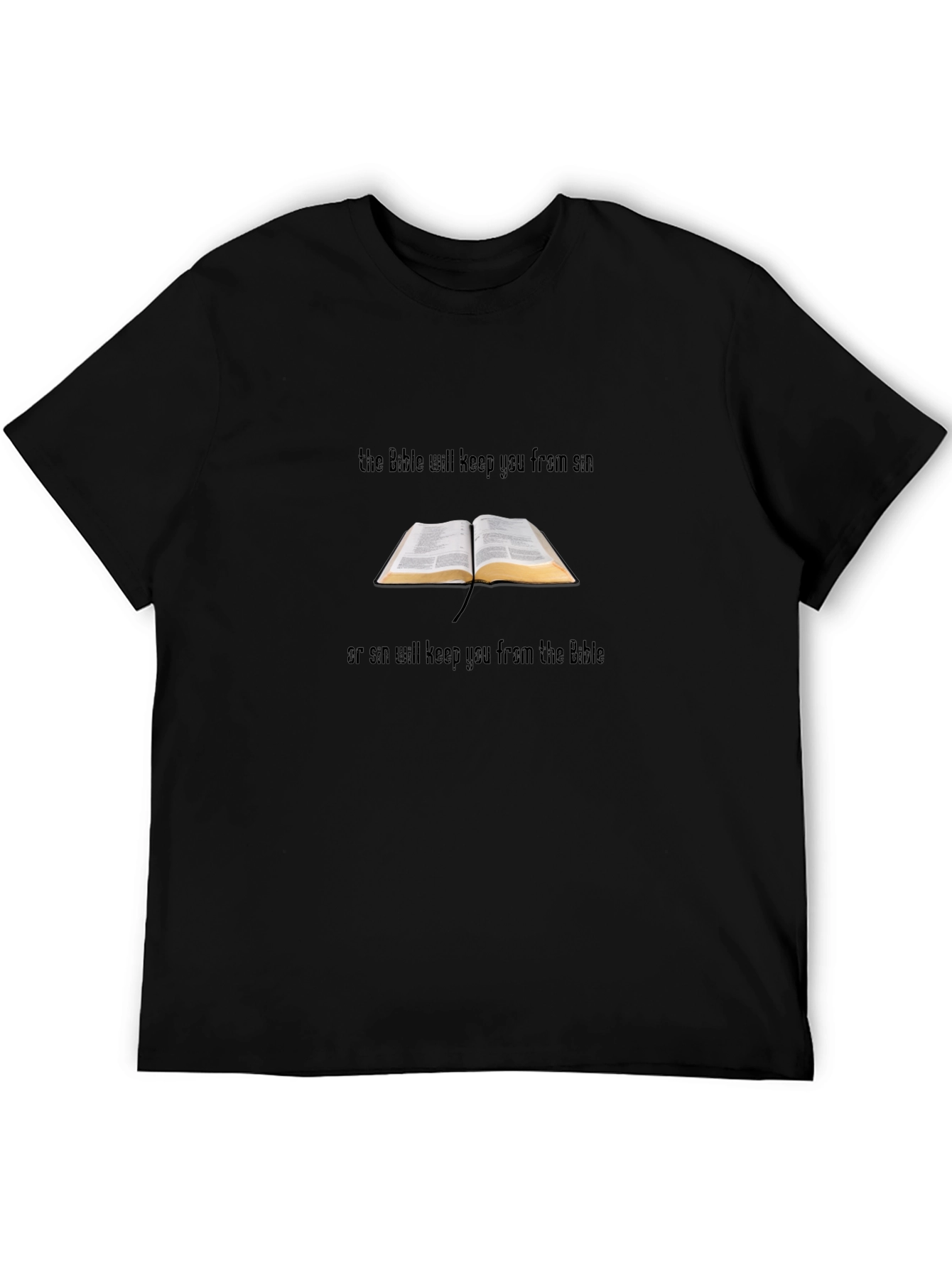 Bible Graphic T-Shirt - Faith Inspired Apparel