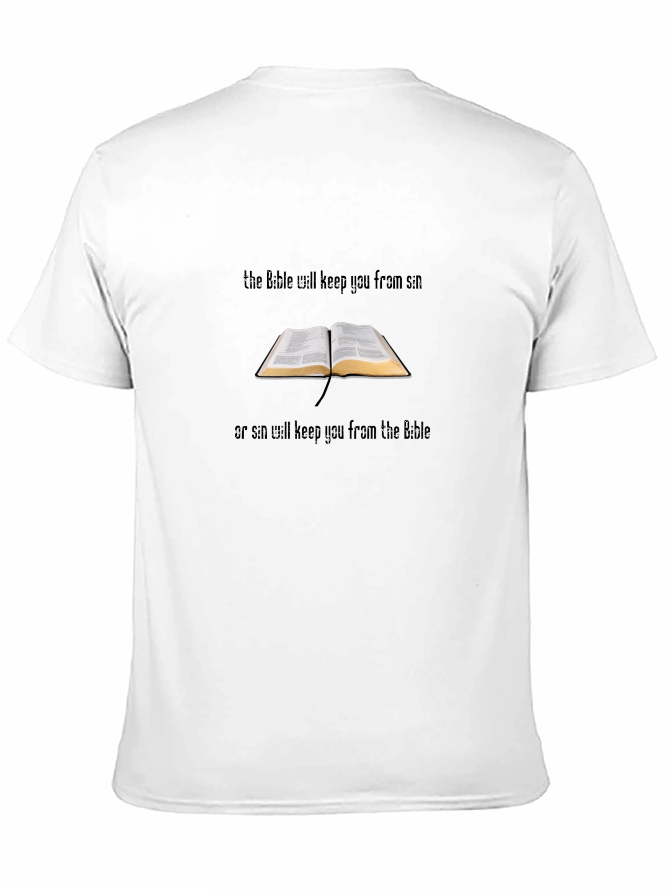 Bible Graphic T-Shirt - Faith Inspired Apparel