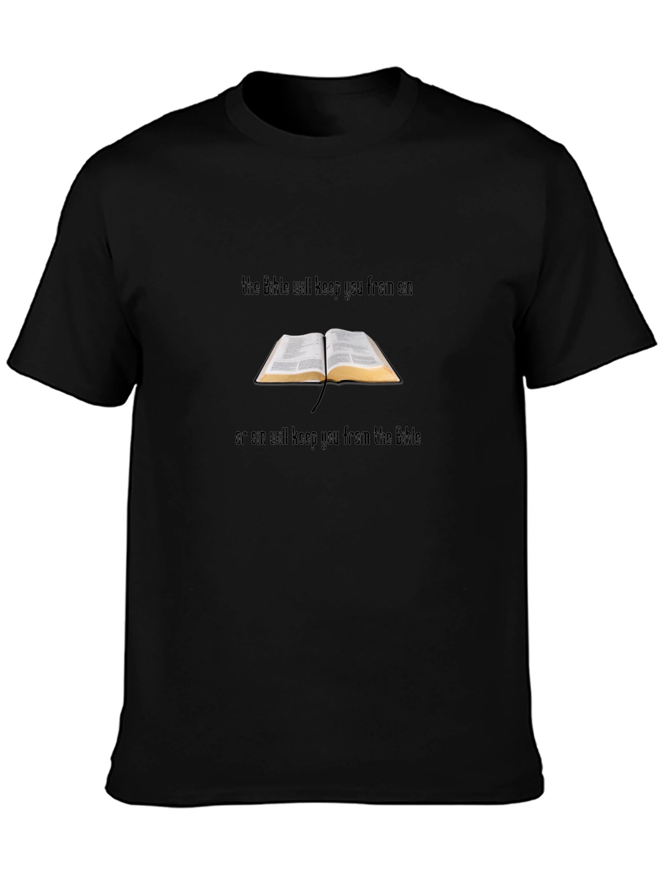 Bible Graphic T-Shirt - Faith Inspired Apparel
