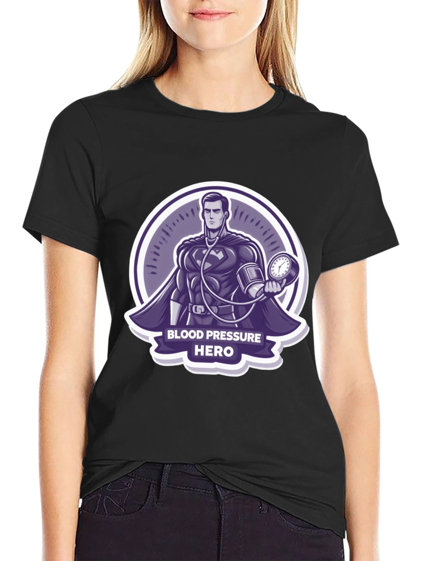 Blood Pressure Hero Graphic Tee