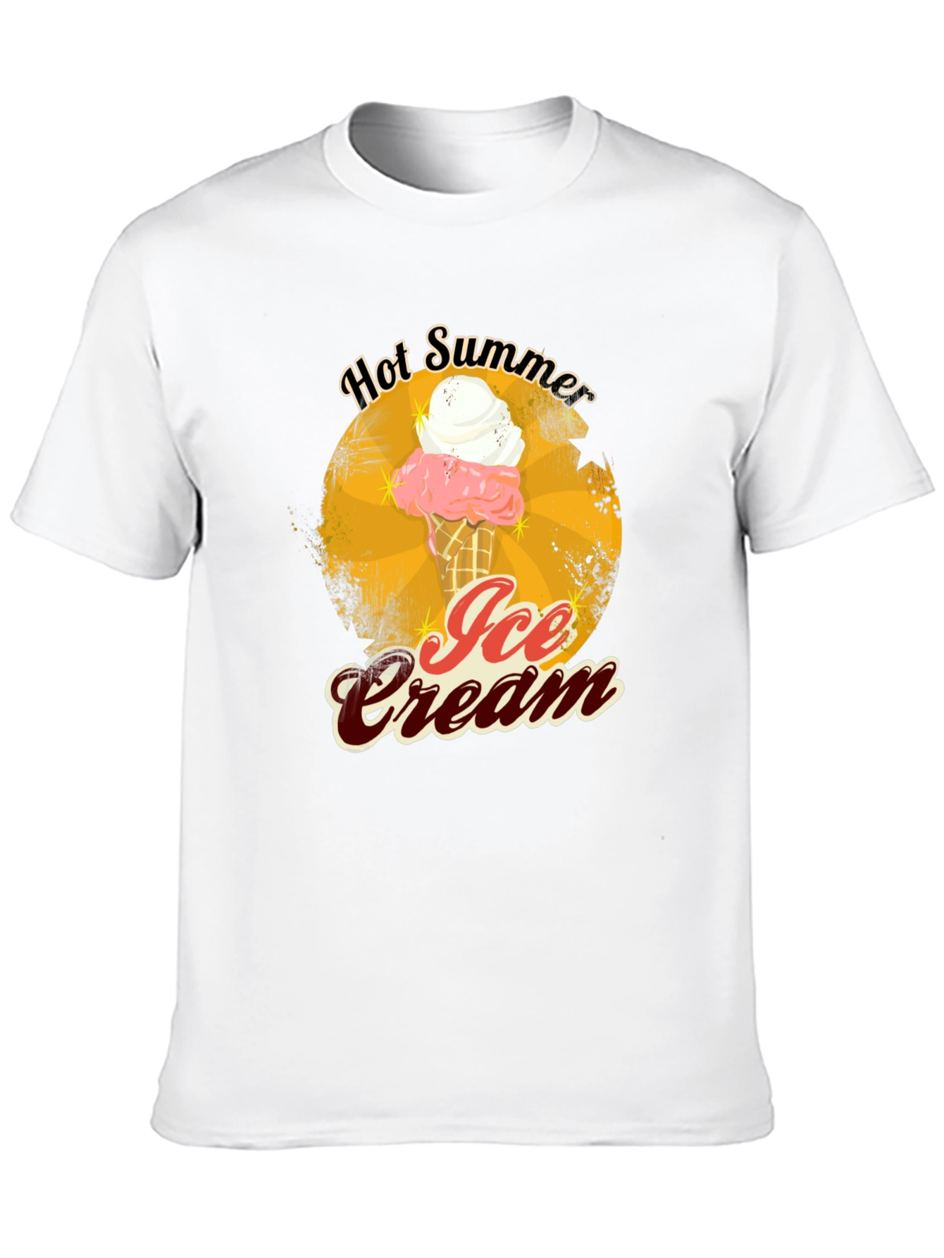 Hot Summer Ice Cream T-Shirt