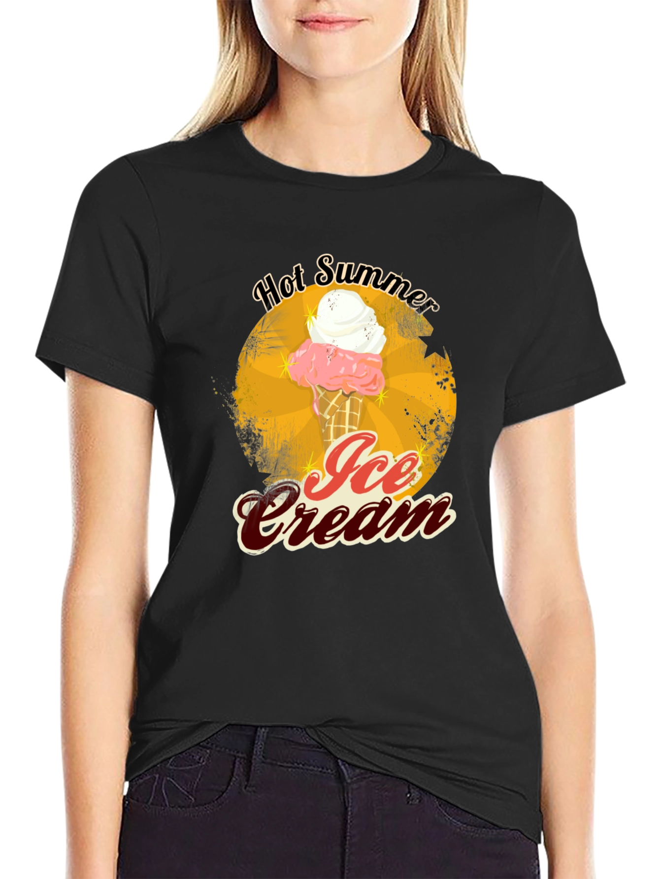 Hot Summer Ice Cream T-Shirt