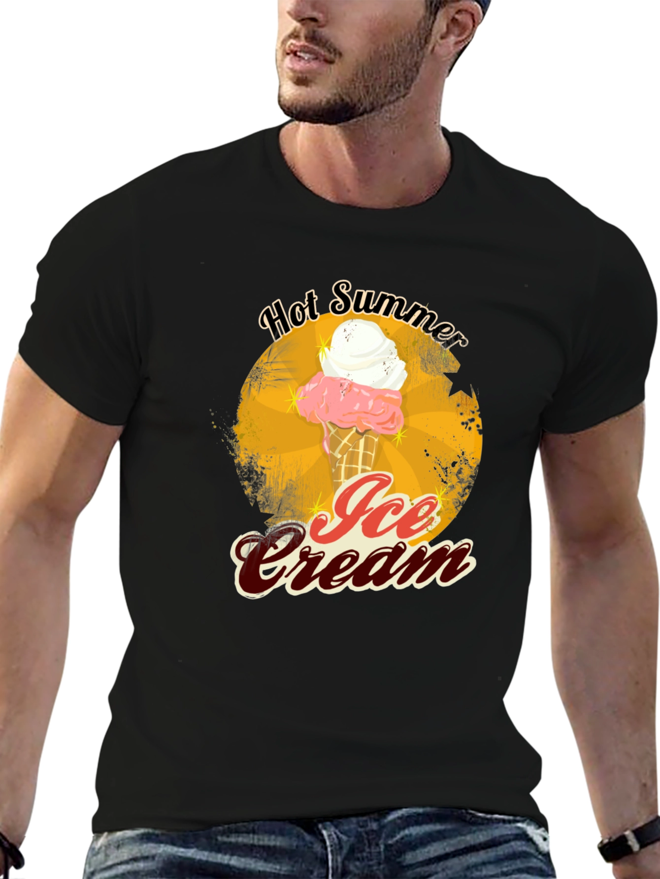 Hot Summer Ice Cream T-Shirt