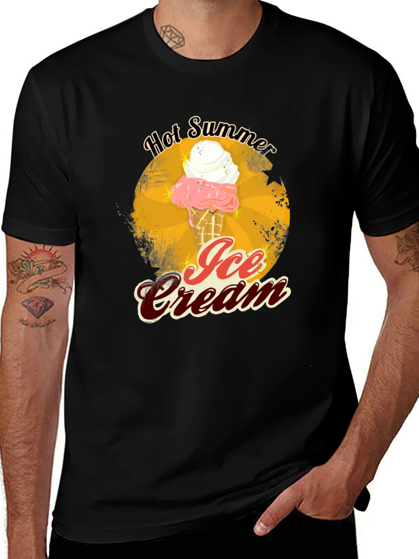 Hot Summer Ice Cream T-Shirt