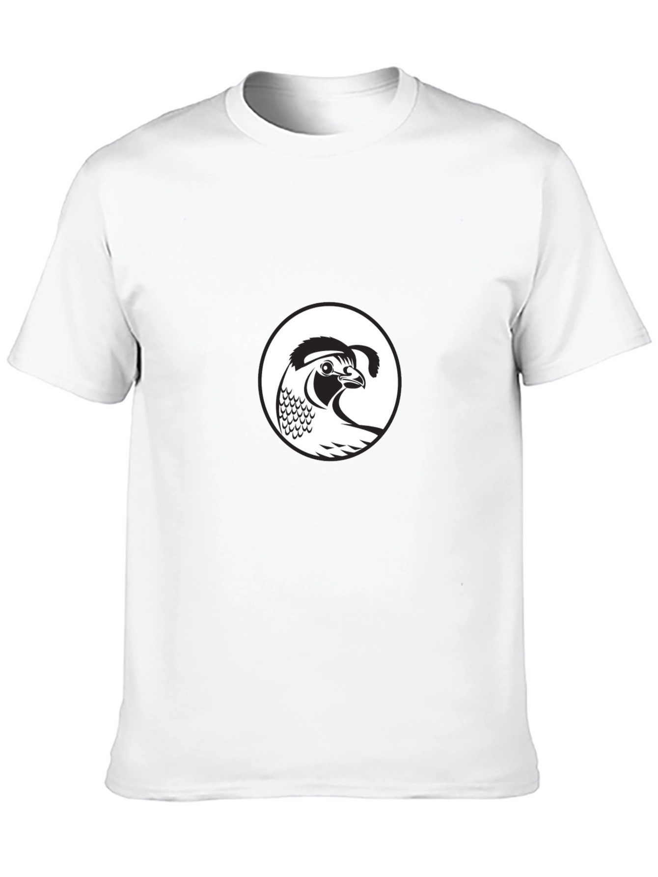 Quail Graphic Black T-Shirt