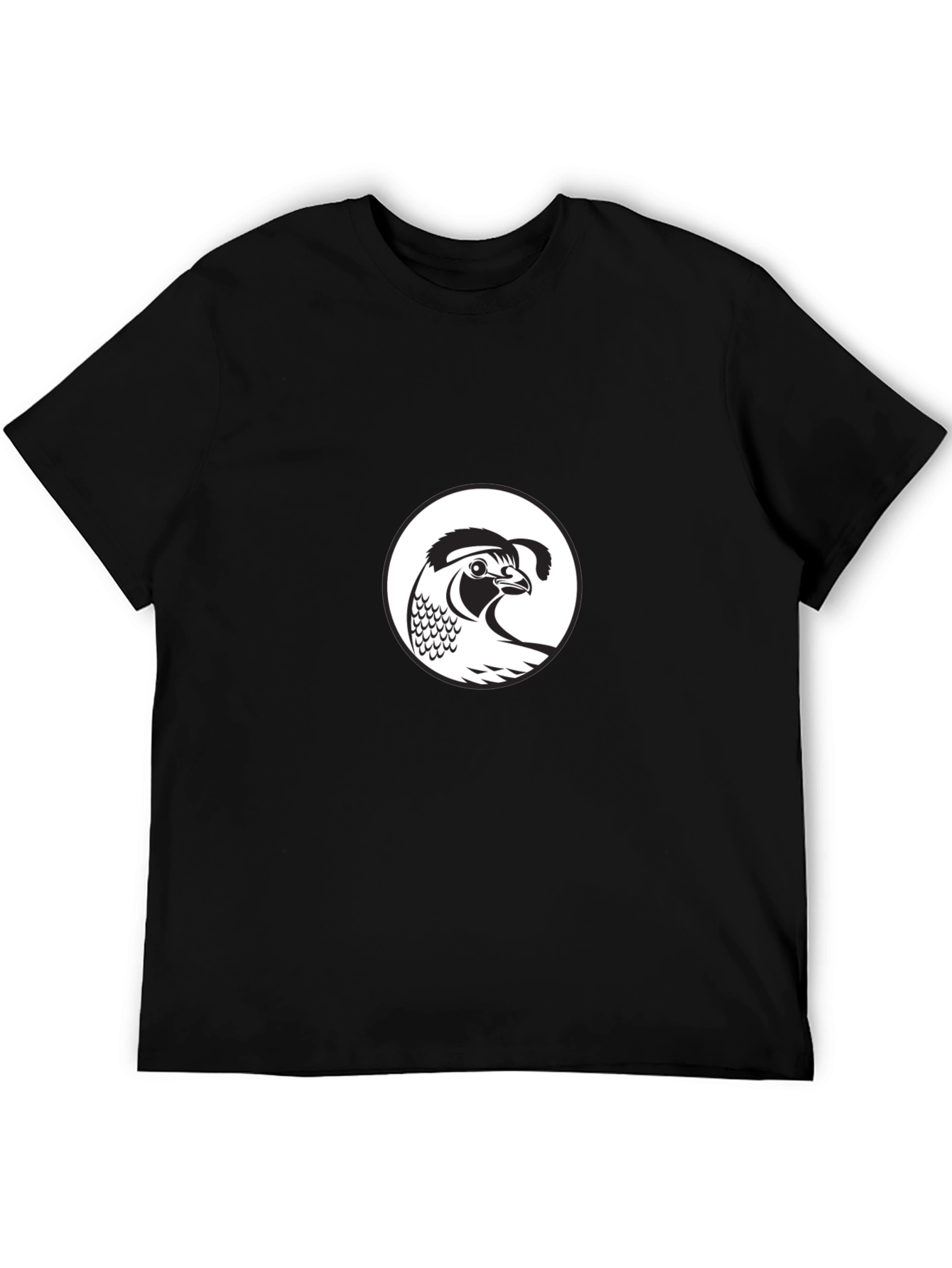 Quail Graphic Black T-Shirt