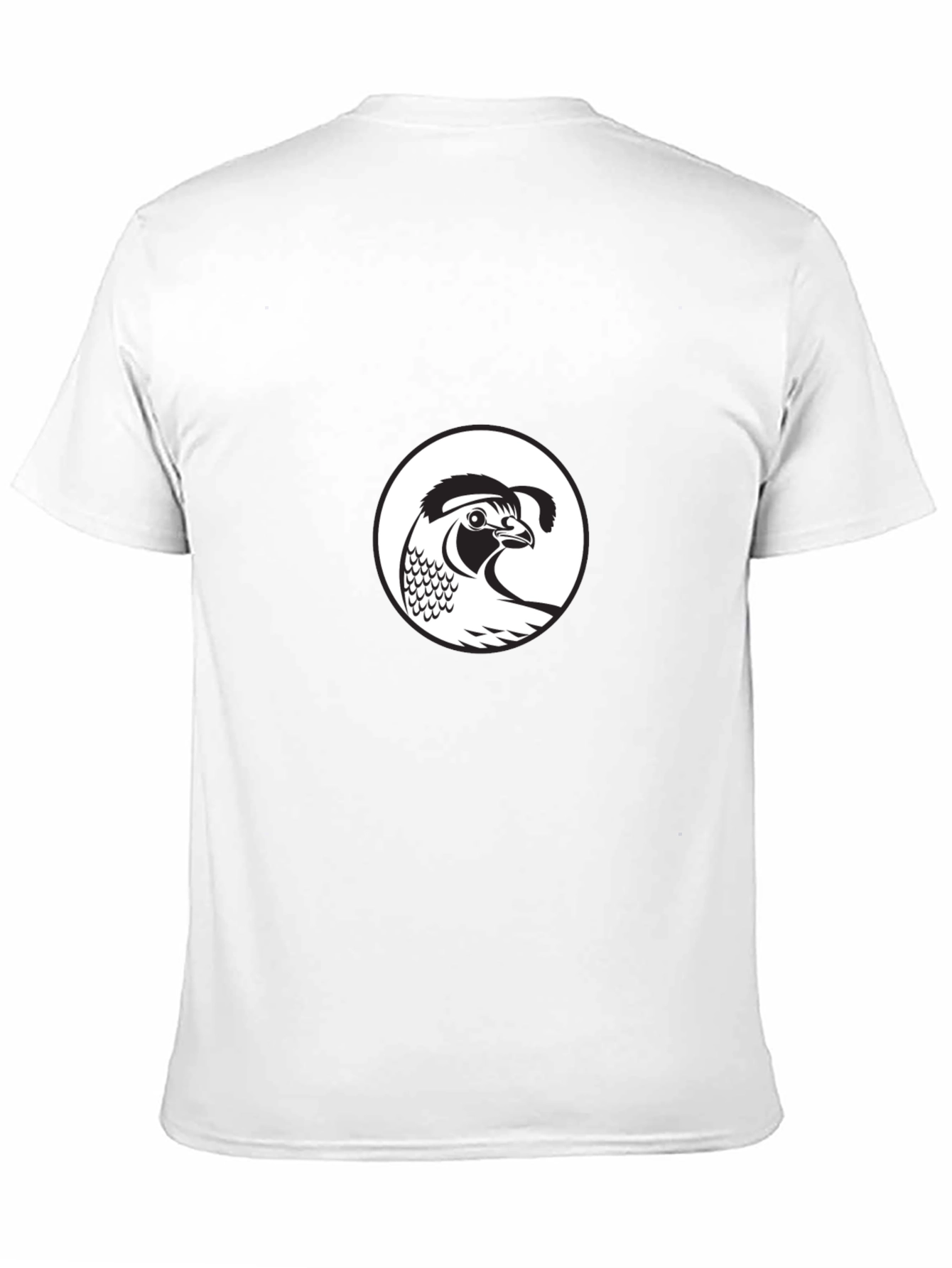 Quail Graphic Black T-Shirt