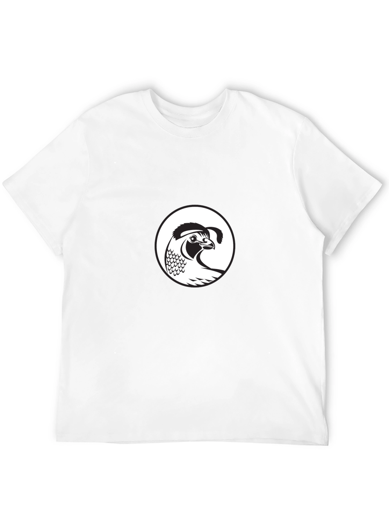 Quail Graphic Black T-Shirt