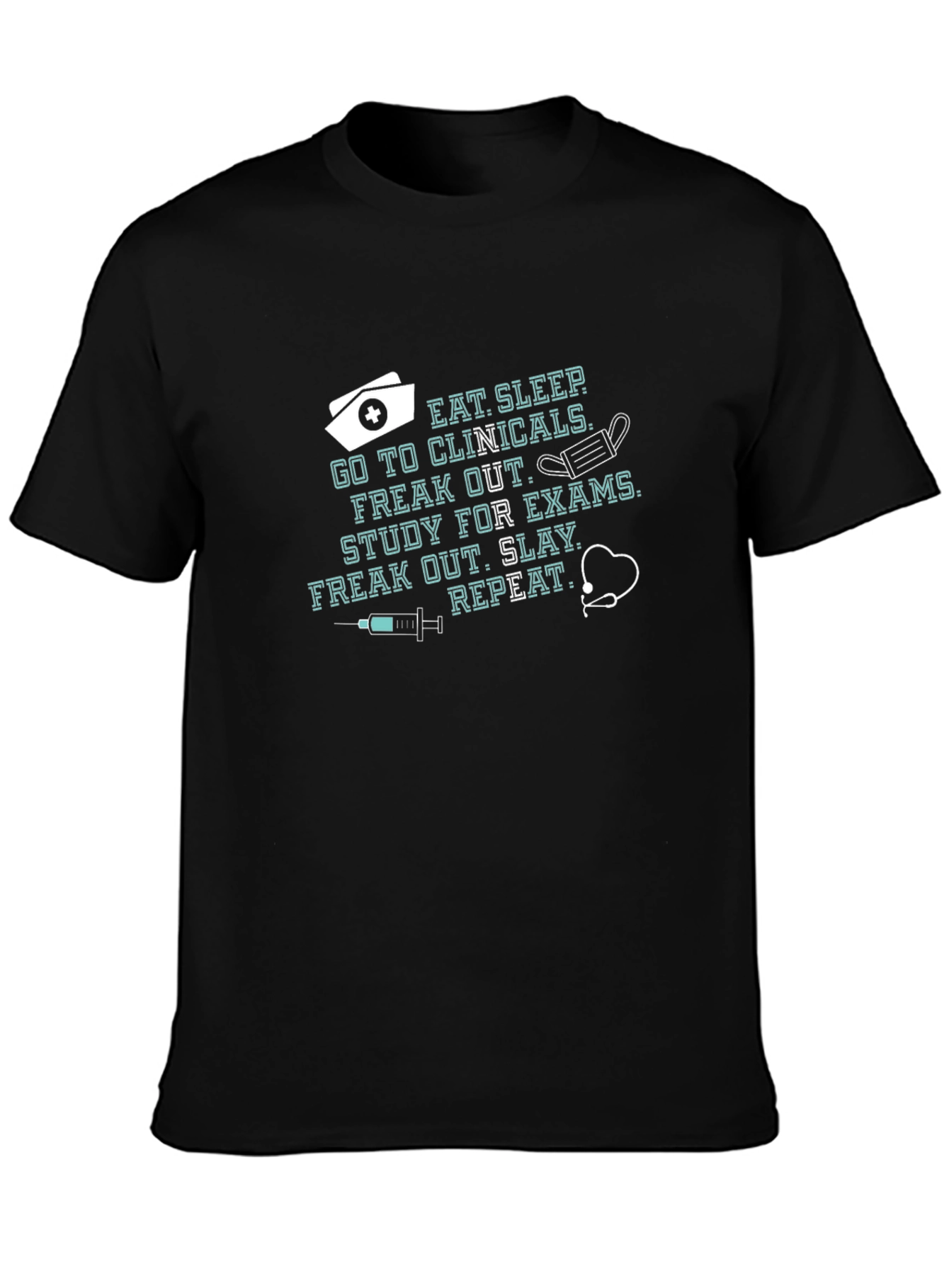 Eat Sleep Clinicals T-Shirt