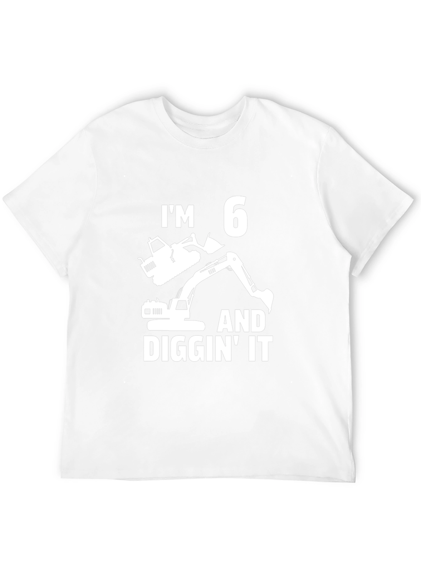 Im 6 and Diggin It Birthday T-Shirt