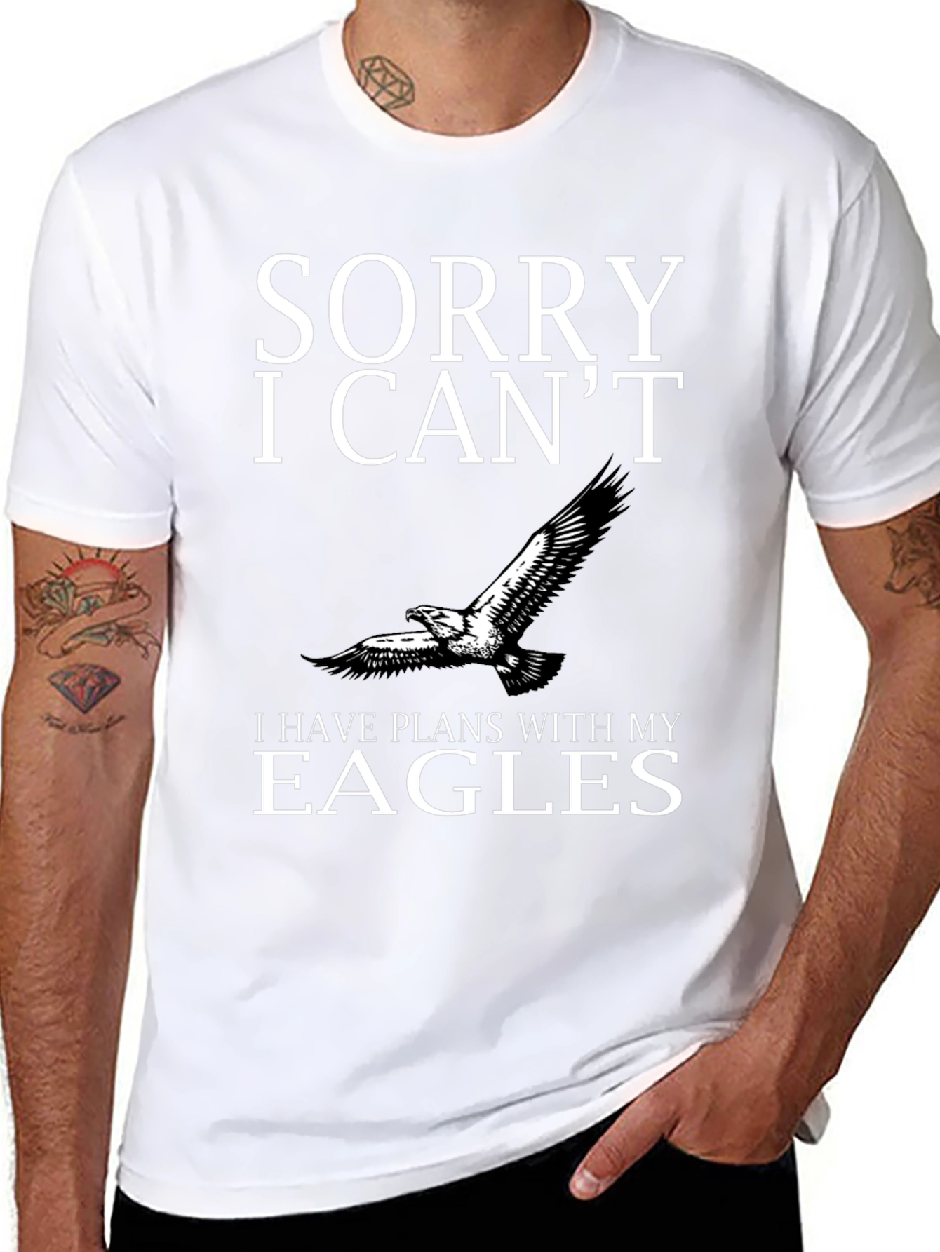 Sorry I Cant Eagles Graphic Tee