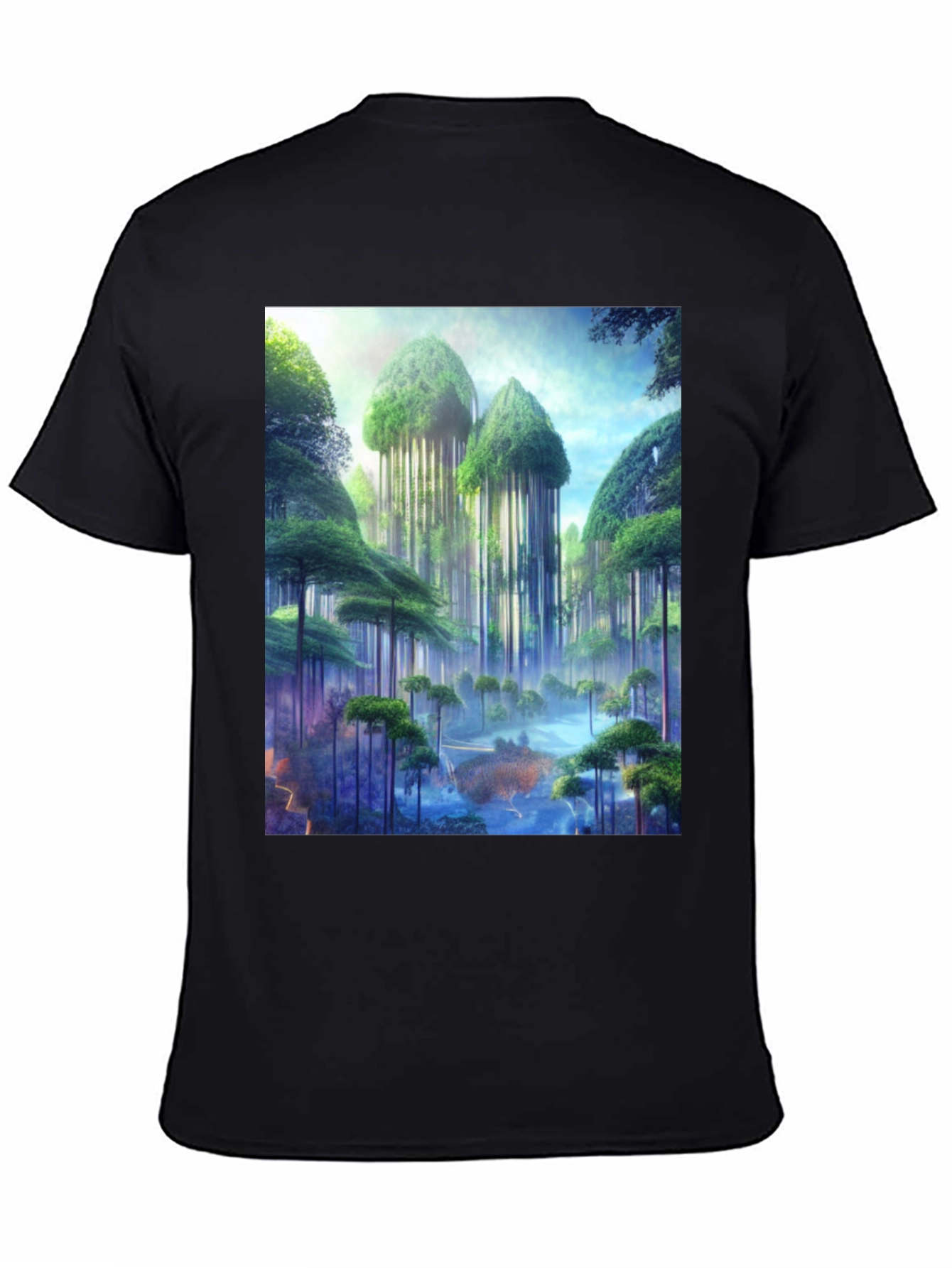 Enchanted Forest T-Shirt - Nature Fantasy Tee