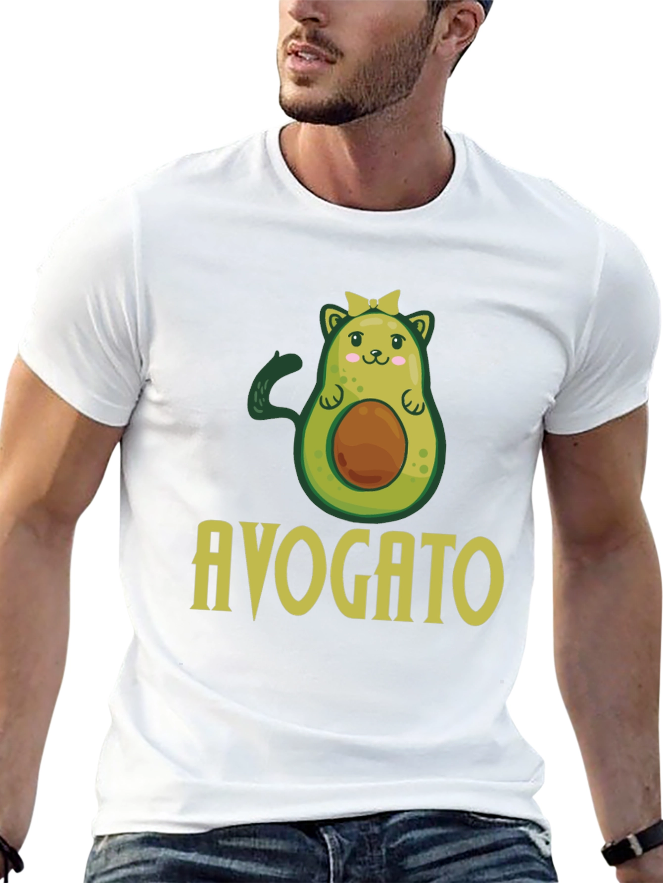 Avogato Graphic T-Shirt - Unisex Black Tee