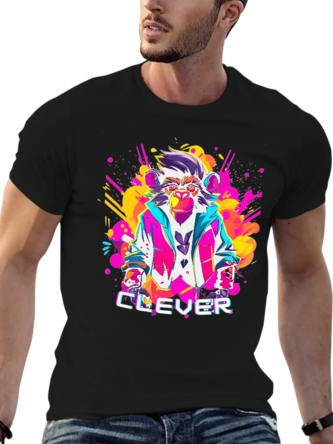Clever Ape Graphic T-Shirt