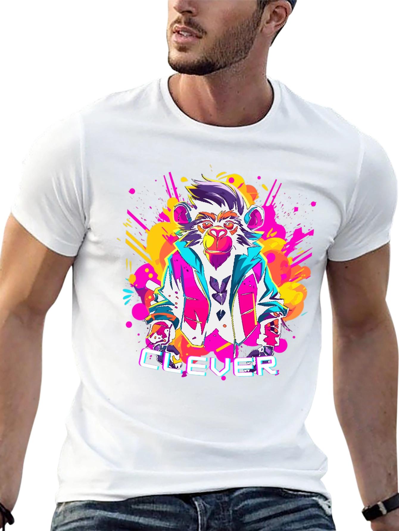 Clever Ape Graphic T-Shirt