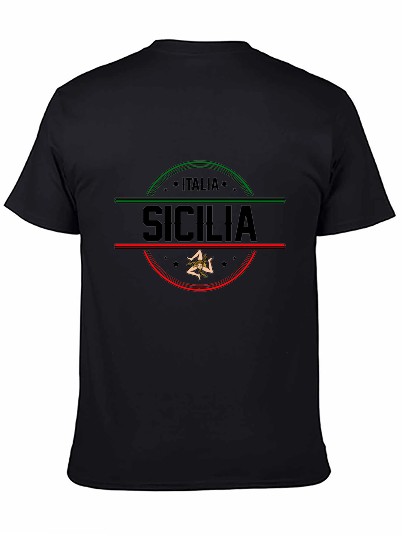 Sicilia Italia T-Shirt Mens Graphic Tee