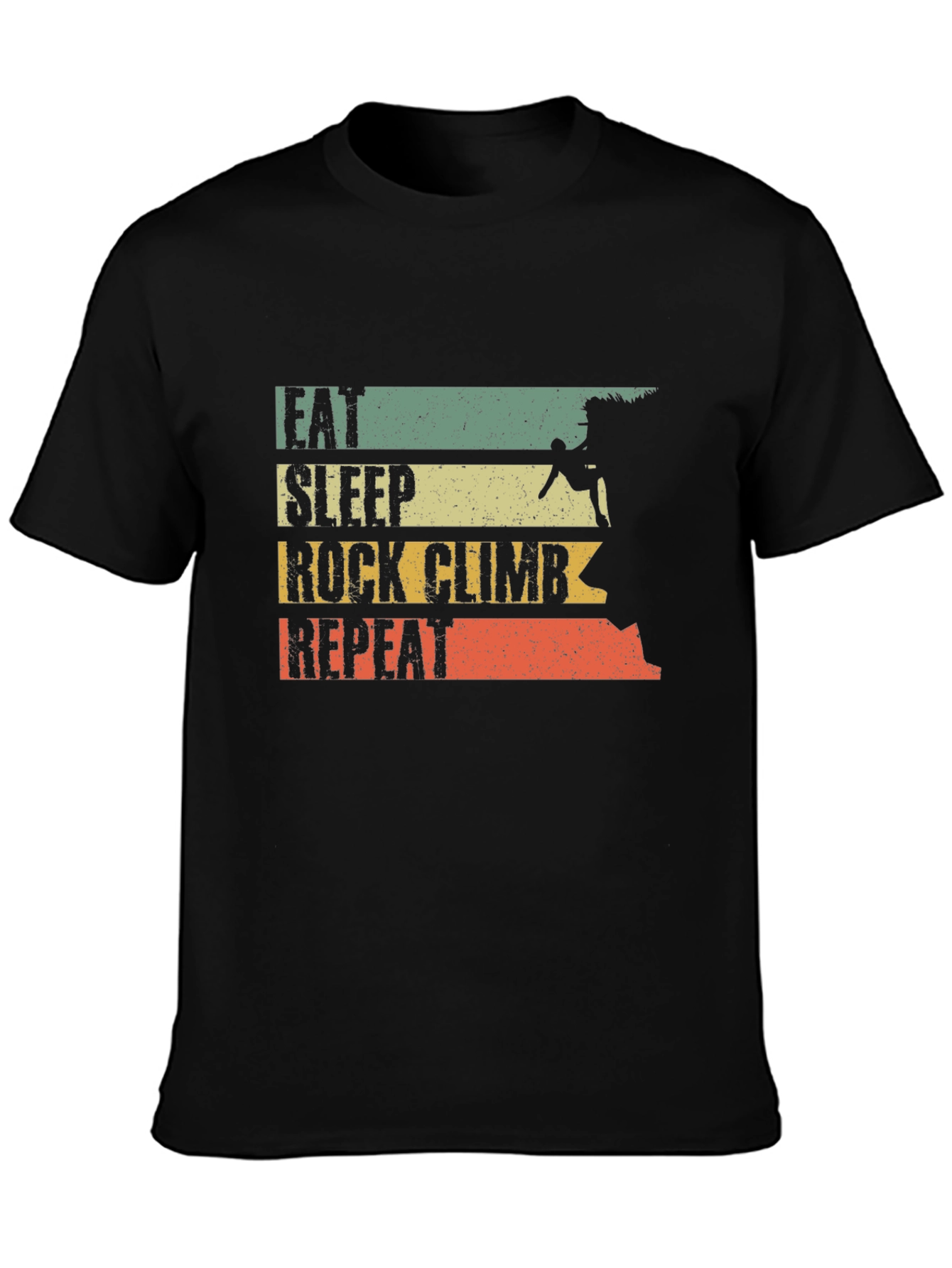 Eat Sleep Rock Climb Repeat T-Shirt