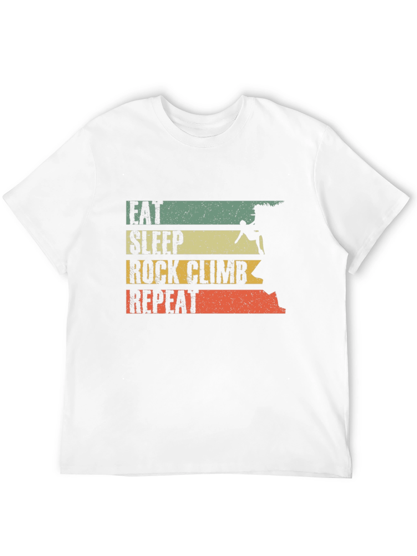 Eat Sleep Rock Climb Repeat T-Shirt