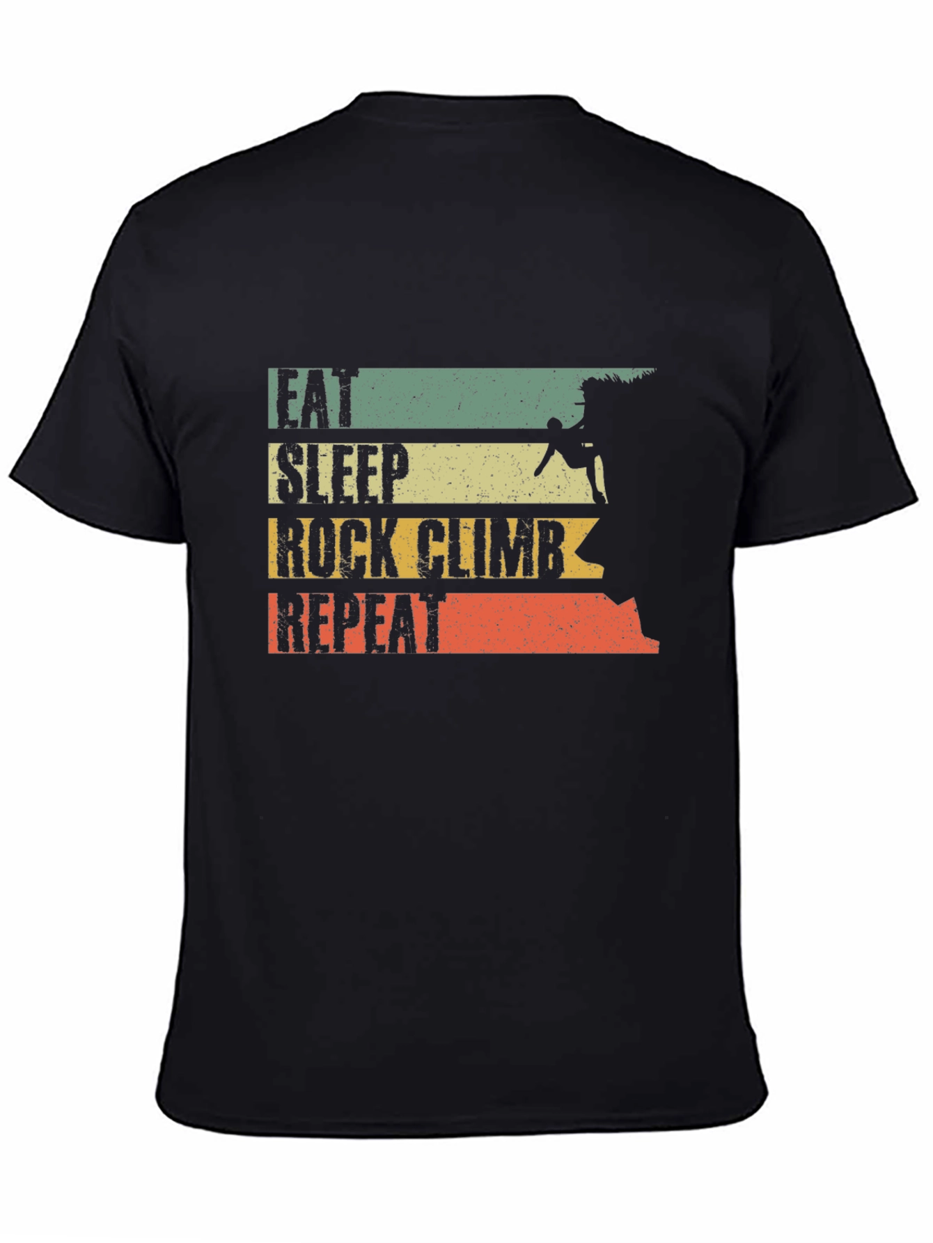 Eat Sleep Rock Climb Repeat T-Shirt