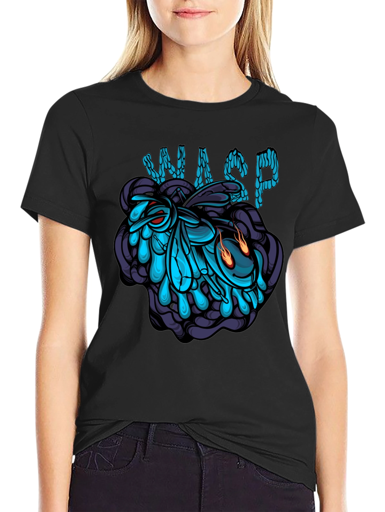 W.A.S.P. Graphic Black T-Shirt