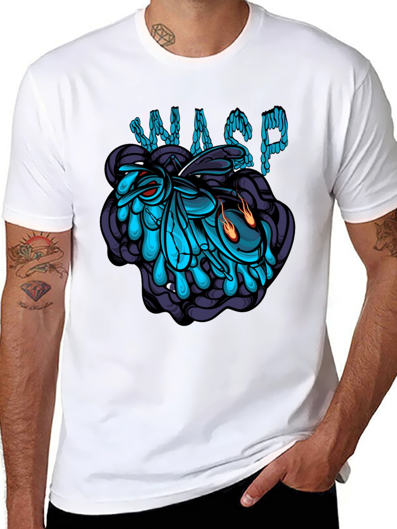W.A.S.P. Graphic Black T-Shirt