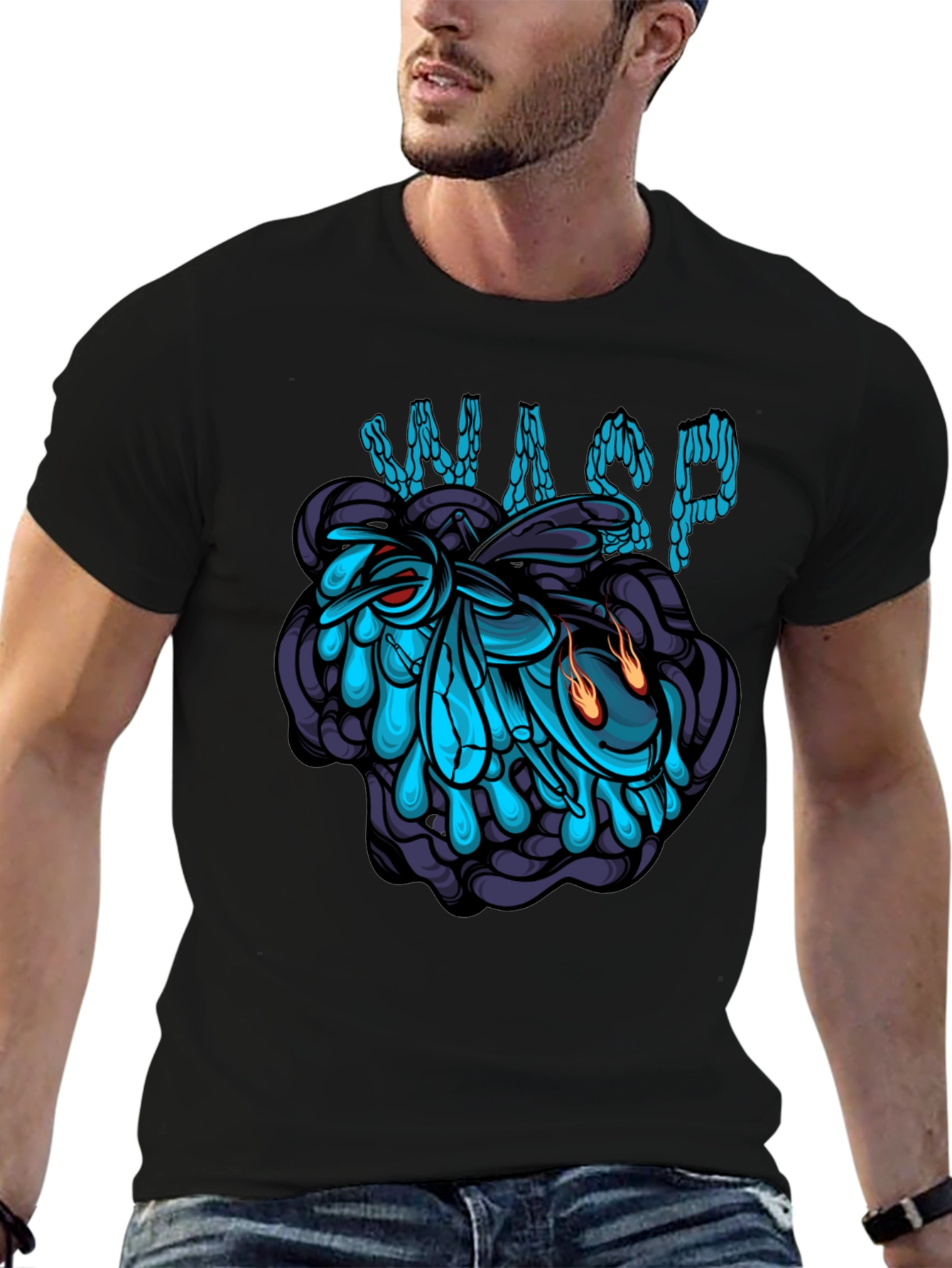 W.A.S.P. Graphic Black T-Shirt