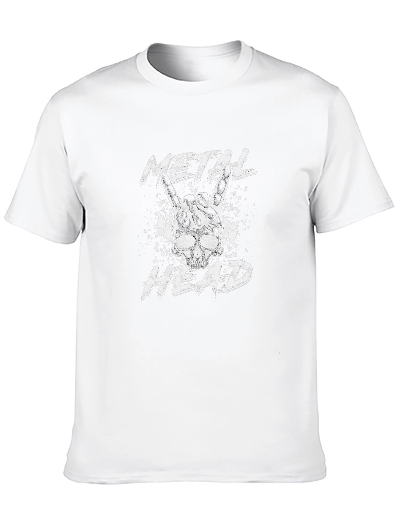 Metal Head Graphic T-Shirt - Rock On!