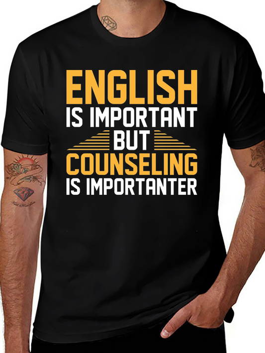 Counseling is Importanter Graphic T-Shirt