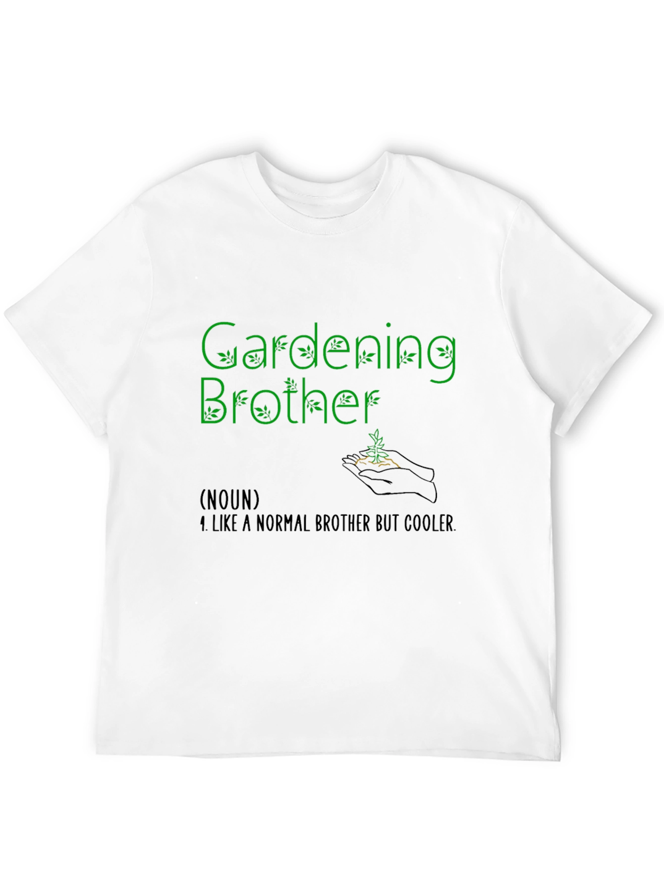 Gardening Brother Graphic T-Shirt