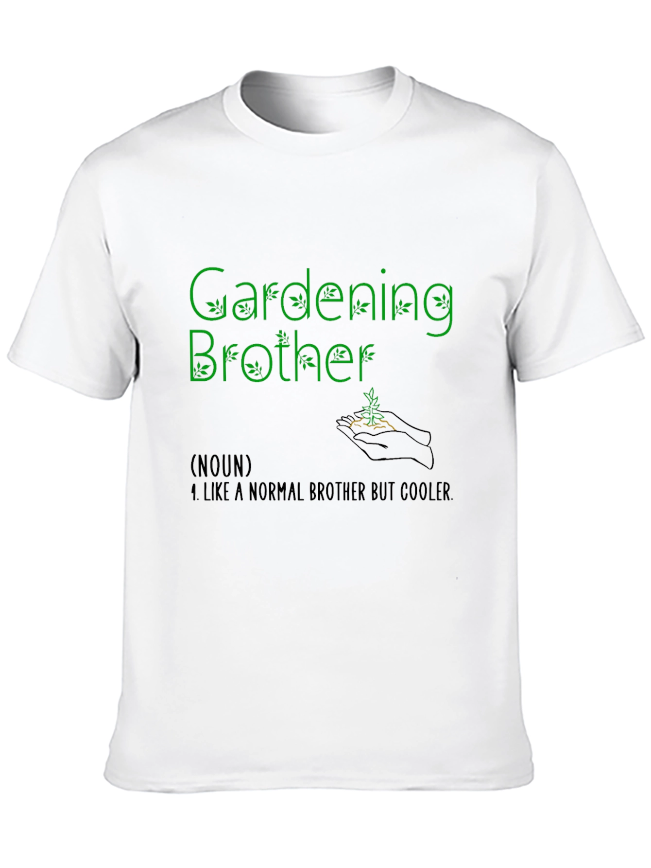 Gardening Brother Graphic T-Shirt