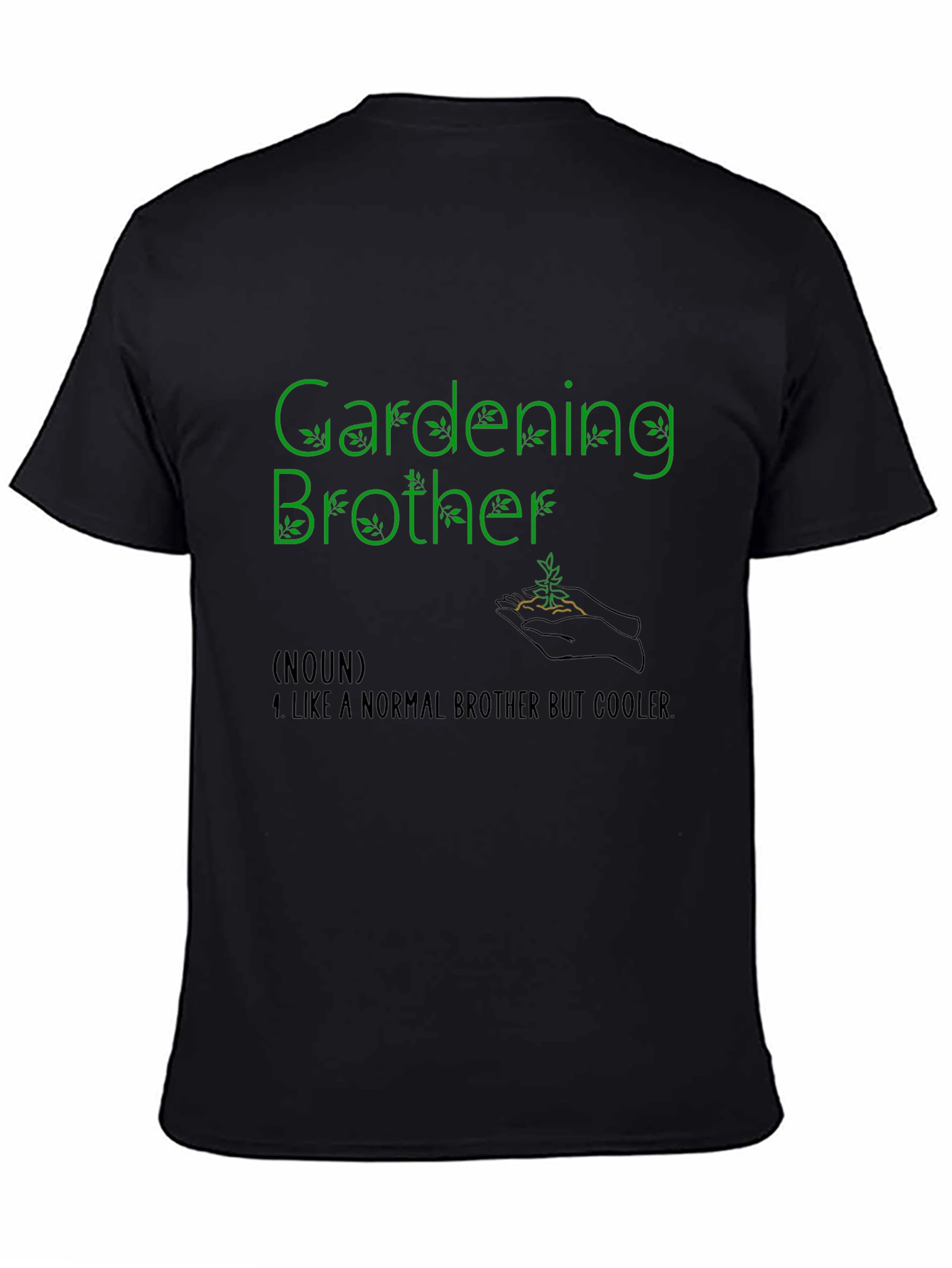 Gardening Brother Graphic T-Shirt