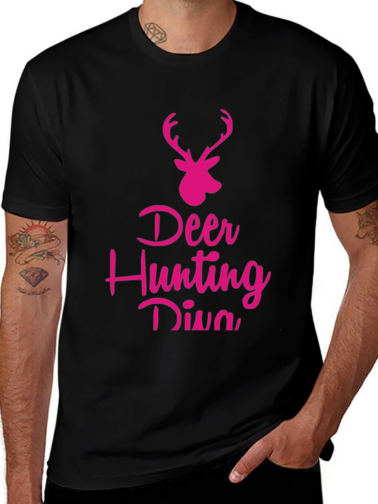 Deer Hunting Diva Black T-Shirt