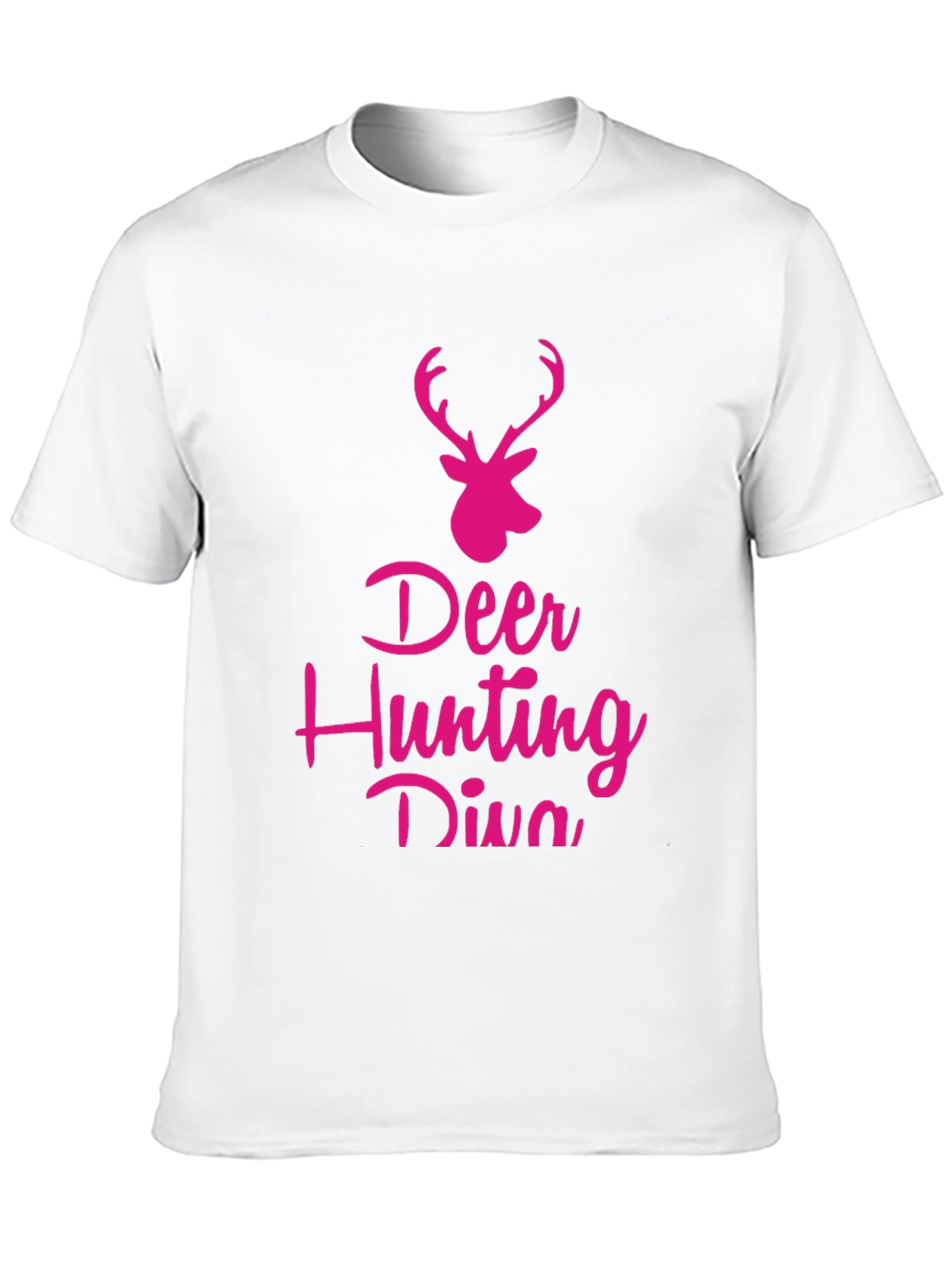 Deer Hunting Diva Black T-Shirt