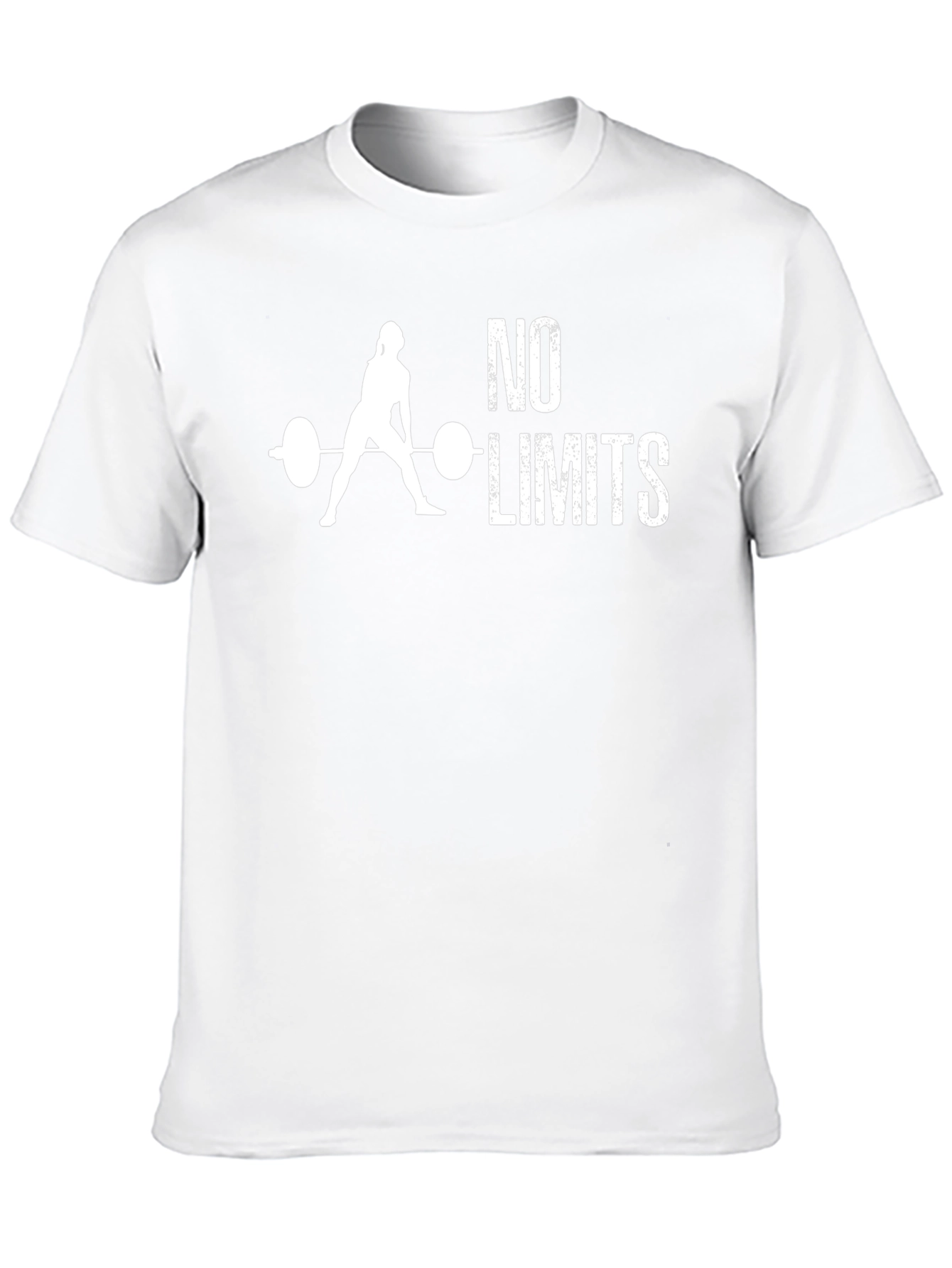 No Limits Gym T-Shirt - Motivational Workout Tee